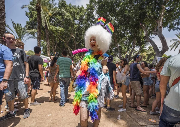 Yıllık Eşcinsel geçit töreninde, Tel Aviv