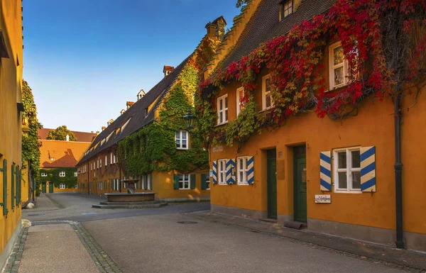 Malerische Gassen der Fugerrei — Stockfoto