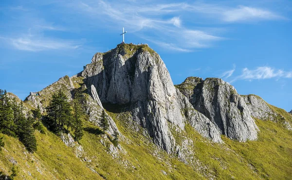 Paisaje en los Alpes bávaros —  Fotos de Stock