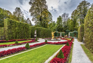 Linderhof park sarayda