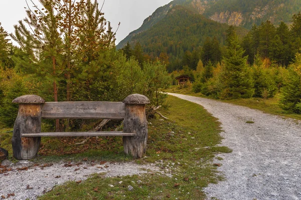 Golden autumn in Bavarian Alps — Stock Photo, Image