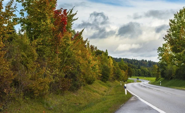 Höstfärger Bayerska Landsbygden — Stockfoto