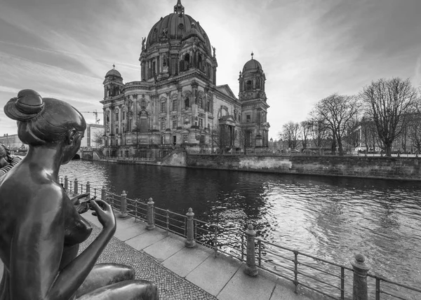 Berlin Deutschland März 2017 Blick Auf Die Berliner Kuppel Auf — Stockfoto