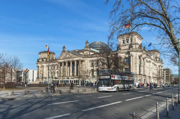 Berlin Deutschland März 2017 Auf Den Straßen Der Stadt Blick — Stockfoto