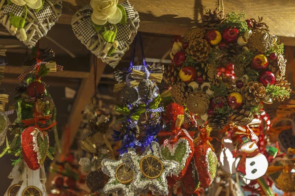 Leuchtende Weihnachtsdekoration Verkauf — Stockfoto