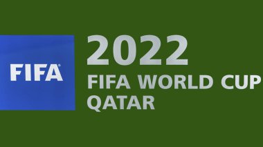 Zürih, İsviçre - Nisan 2017: tabela resmi FIFA Müzesi'nde