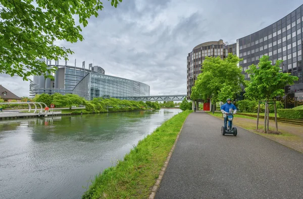 Strasbourg France Mai 2017 Point Vue Sur Parlement Européen Conseil — Photo