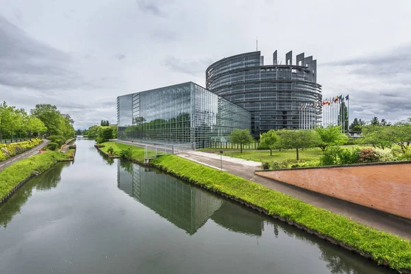 Strasbourg France Mai 2017 Vue Sur Parlement Européen — Photo