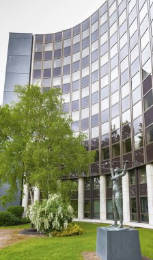 Strasbourg, Fransa - Mayıs 2017: görünüm Avrupa Konseyi resmi bina