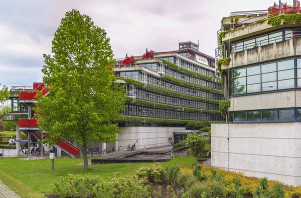 Estrasburgo Francia Mayo 2017 Opinión Sobre Edificio Oficial Del Tribunal — Foto de Stock