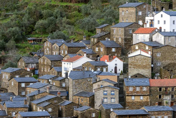 Casas Tradicionais Aldeia Piodao — Fotografia de Stock