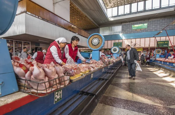 Zeleném Bazaru Almaty Kazachstán — Stock fotografie