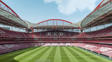 Estadio da Luz 'u ziyaret etmek - FC Benfica' nın resmi oyun alanı