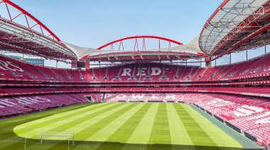 Estadio da Luz 'u ziyaret etmek - FC Benfica' nın resmi oyun alanı