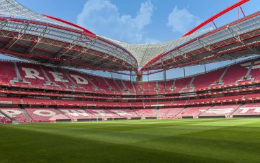 Estadio da Luz 'u ziyaret etmek - FC Benfica' nın resmi oyun alanı