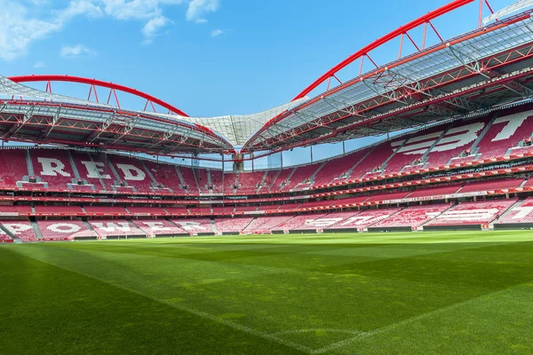 Visita Estadio Luz Patio Oficial Del Benfica — Foto de Stock
