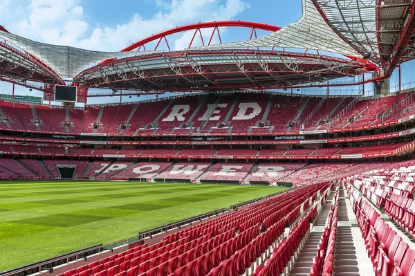 Visita Estadio Luz Patio Oficial Del Benfica — Foto de Stock