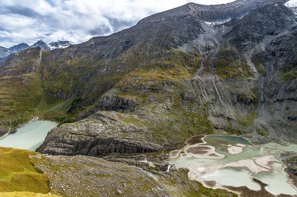 Vista Panoramica Sul Passo Alpino Grossglockner — Foto Stock