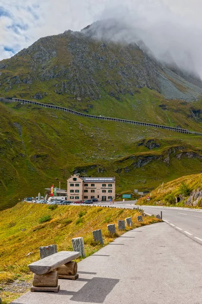 Motel Sideroad Grossglockner Paso Alpino — Foto de Stock