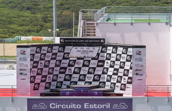 Visiting Circuito Estoril Portugal — Stock Photo, Image