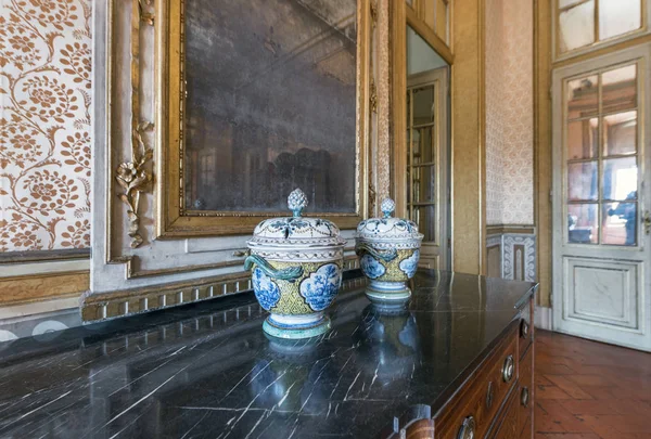 Интерьер Королевского Дворца Келуц Португалия — стоковое фото