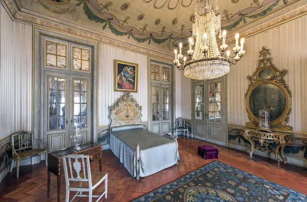 Interieur Van Het Koninklijk Paleis Van Queluz Portugal — Stockfoto