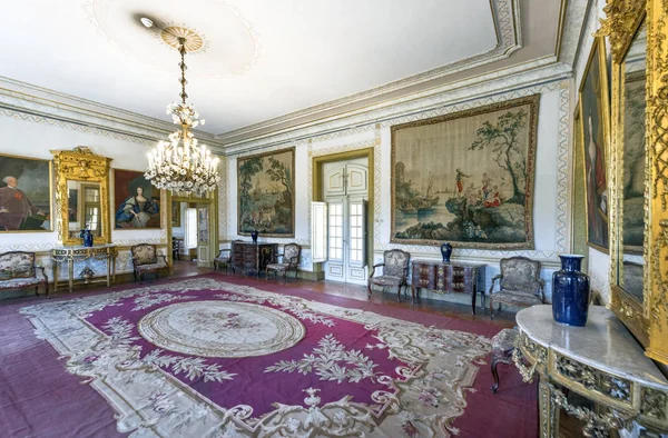 Interior Royal Queluz Palace Portugal — Stock Photo, Image