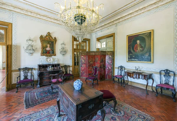 Interior Royal Queluz Palace Portugal — Stock Photo, Image