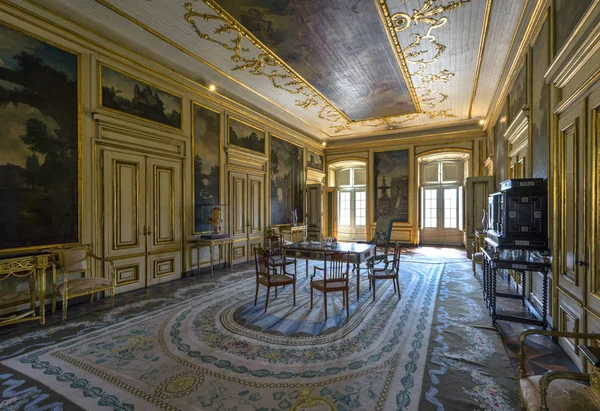 Интерьер Королевского Дворца Келуц Португалия — стоковое фото