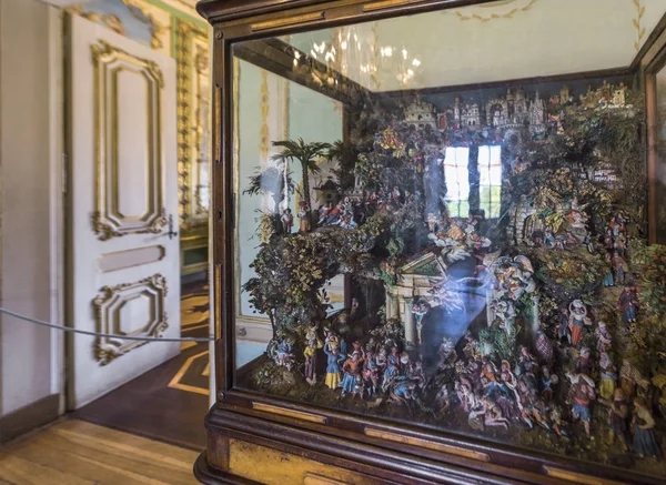 Impresionante Interior Del Palacio Real Queluz Portugal — Foto de Stock