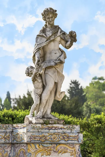 Decoratie Fragment Het Park Van Queluz Koninklijk Paleis — Stockfoto