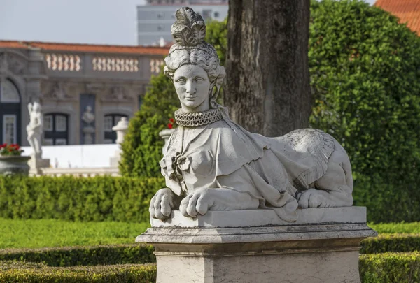 Decoration Fragment Park Queluz Royal Palace — Stock Photo, Image