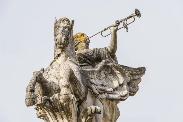 Fragment Décoration Dans Parc Palais Royal Queluz — Photo