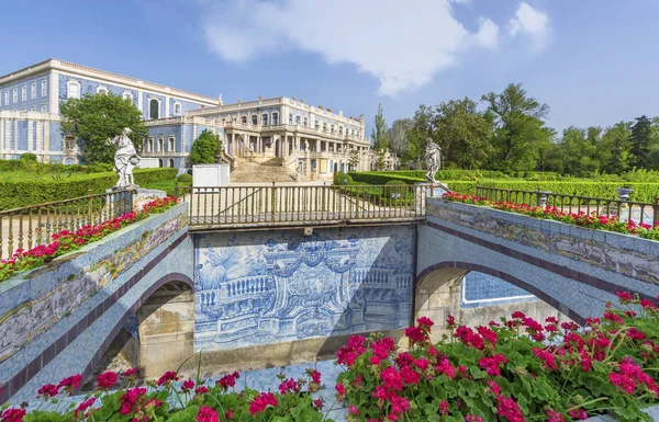 Vista Parque Del Palacio Queluz Portugal — Foto de Stock