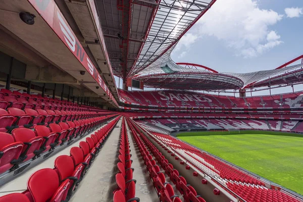 Lisboa Portugalsko Duben 2018 Pohled Estadio Luz Oficiální Hřiště Benfica — Stock fotografie