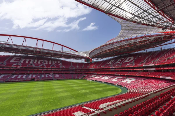 Lisboa Portugal Abril 2018 Vista Sobre Estadio Luz Patio Oficial — Foto de Stock