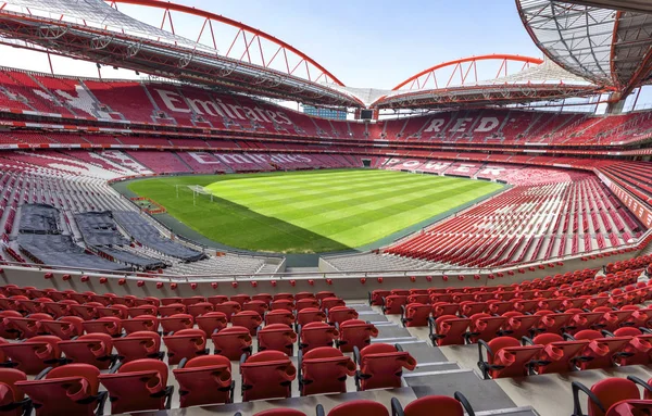 Lisboa Portugal April 2018 View Estadio Luz Official Playground Benfica — Stock Photo, Image