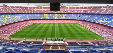Kamp Nou Arena 'da Görünüm - Fc Barcelona' nın resmi oyun alanı