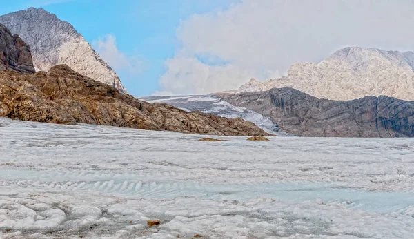 オーストリアのダシュタイン氷河の風景 — ストック写真