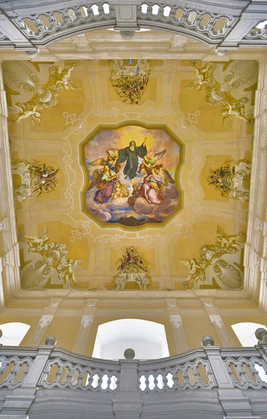 Fragmento Interior Abadía Melk Austria — Foto de Stock