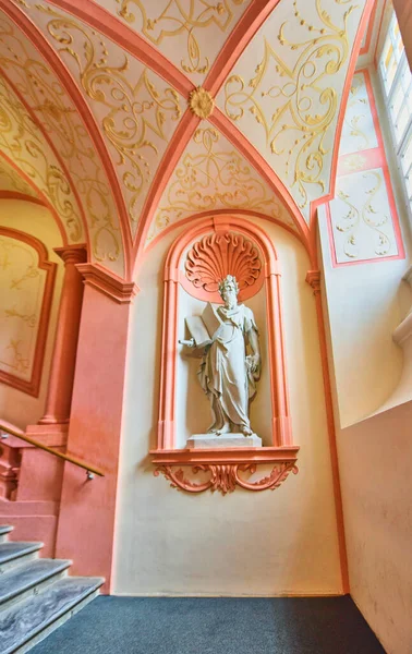 Dans Les Couloirs Abbaye Melk Autriche — Photo
