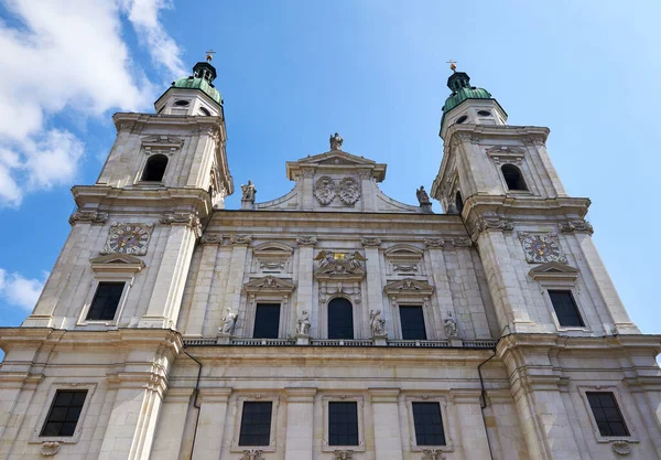 Zentrale Kathedrale Salzburg Österreich — Stockfoto