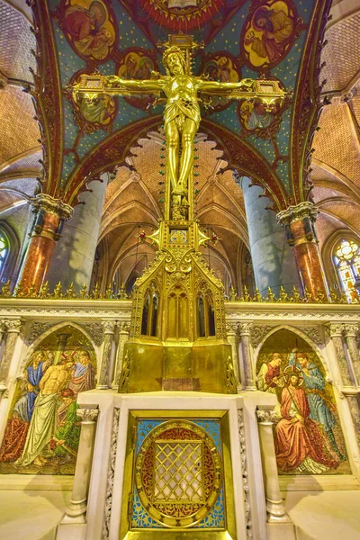 Altar Mor Catedral Nova Catedral Imaculada Conceição Linz Áustria — Fotografia de Stock