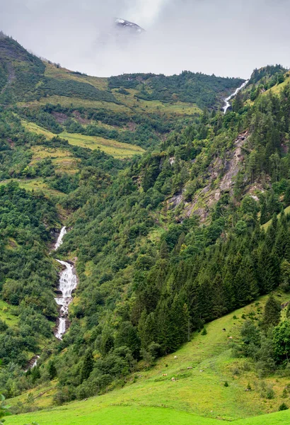 Landskap Grossglockner Alpine Road Österrike — Stockfoto