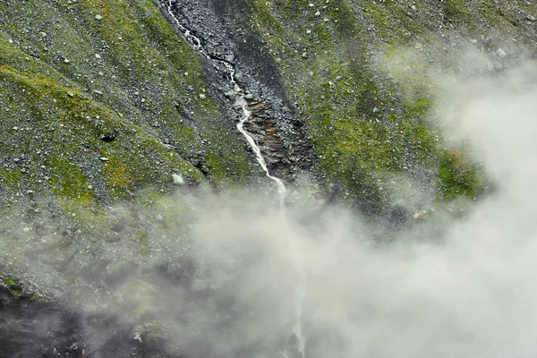 Autumn Landscape Grossglockner Alpine Road Cloudy Day — Stok fotoğraf