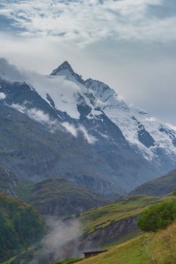 Grossglockner Alp yolu manzaralı, Avusturya