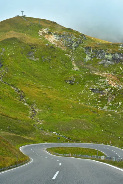 Naturskön Utsikt Över Grossglockner Alpine Road Österrike — Stockfoto