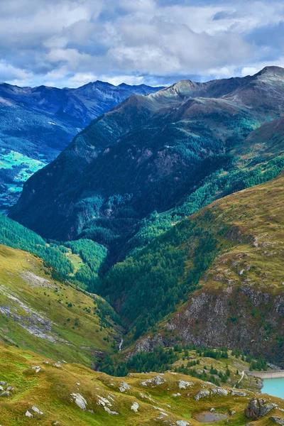 Grossglockner Alp Yolunda Sonbahar Manzarası — Stok fotoğraf