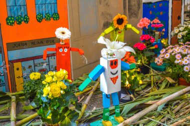 Girona 'da çiçek festivali 