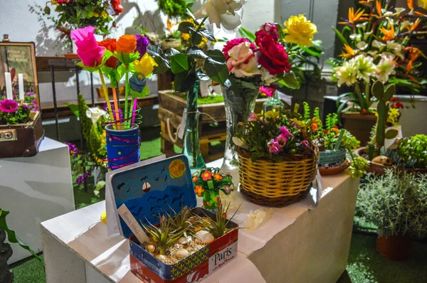 Festival Las Flores Girona Temps Flors España 2019 —  Fotos de Stock